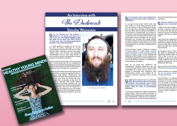 An interview, a podcast, a discussion circle, and a bit of chutzpah